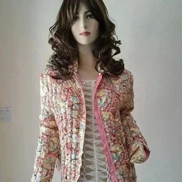 Jacket Reversible TOP silk M - Picture 8 of 9